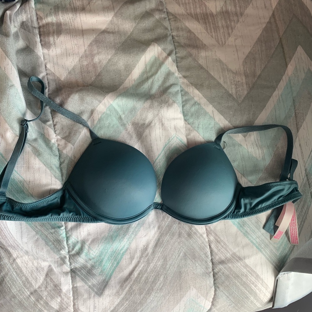 PINK super push up bra